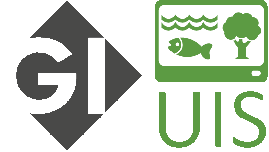 Logos der Gesellschaft für Informatik und der Fachgruppe Umweltinformationssysteme