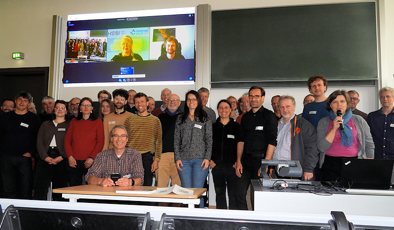 Gruppenfoto vom Workshop Umweltinformationssysteme 2025